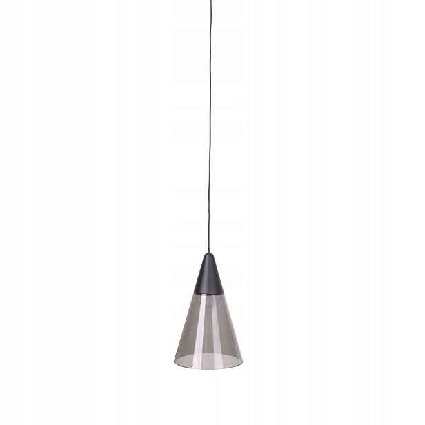 Maxlight Závěsné magnetické Led svítidlo 6W 3000K Černé Sklo/Hliník