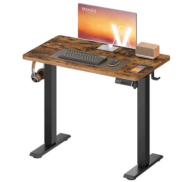 Vasagle Elektrický psací stůl s nastavitelnou výškou 80 x 50 cm