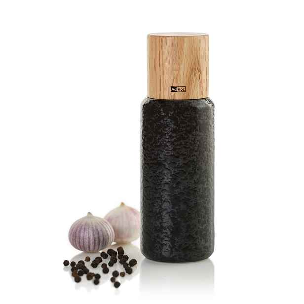 Keramický mlýnek AdHoc na pepř nebo sůl Yara 18x6 cm