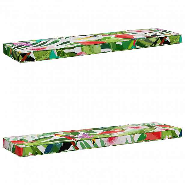vidaXL Sady polštářů na lavici (2 kusy) VUGHT 2 pcs 100% polyester