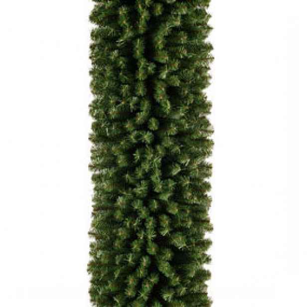 3D umělá vánoční girlanda jehličí 100 × 40 cm, zelená