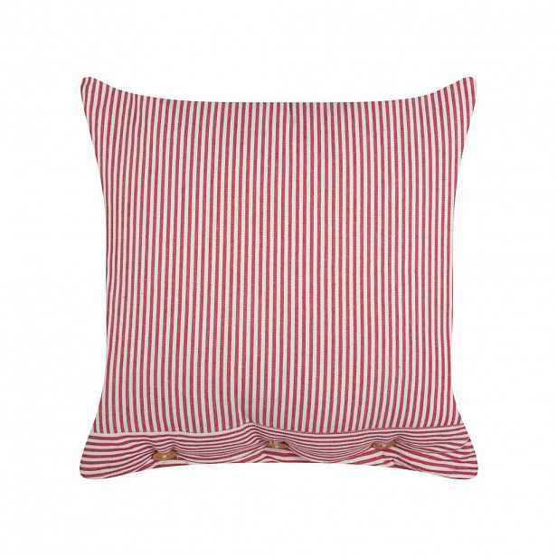 Beliani DEKORATIVNÍ POLŠTÁŘ Červený 45/45 cm Aalita