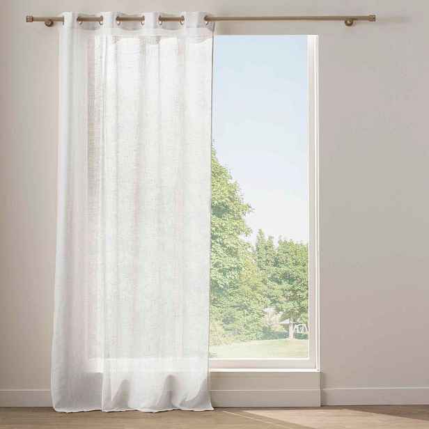 Bílý závěs 140x240 cm Yoko – douceur d'intérieur