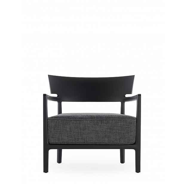Křeslo CARA MAT, černé - Kartell