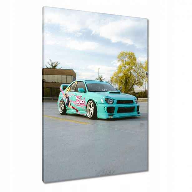 Obrazy 70x100 Tyrkysová Fura Sport Car