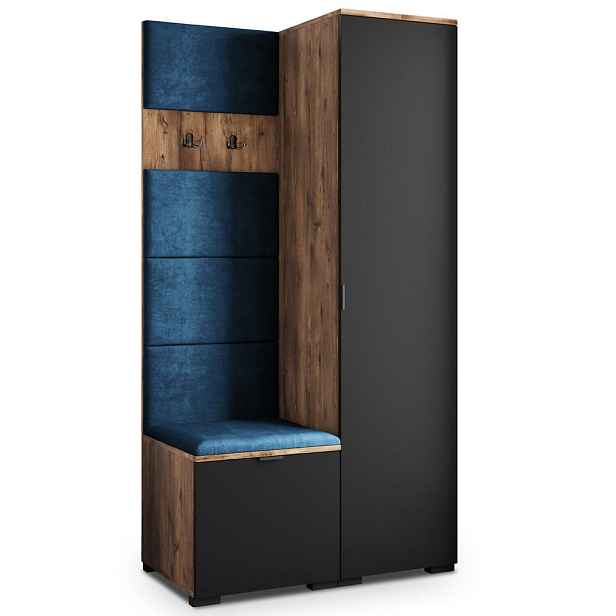 MASSENO MODERNÍ PŘEDSÍŇOVÁ SESTAVA LORI, 95/181/51 cm, dub Lefkas