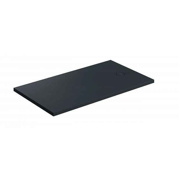 OMNIRES Aquarock M+ - Sprchová vanička 90x140 cm, matná černá AQUAROCK90-140BLV