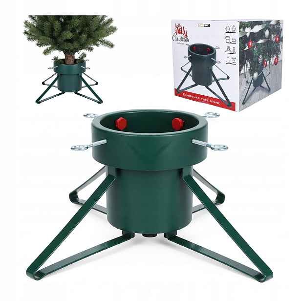 Stojan na vánoční stromek s nádobou na vodu 2,8l, podstavec pro stromek do 2,5m