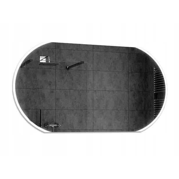 Zrcadlo Led koupelna podsvícená 160x80 Baltimore