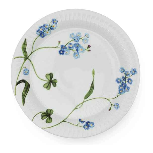 Bílý dezertní  porcelánový talíř ø 22 cm Hammershøi Summer – Kähler Design
