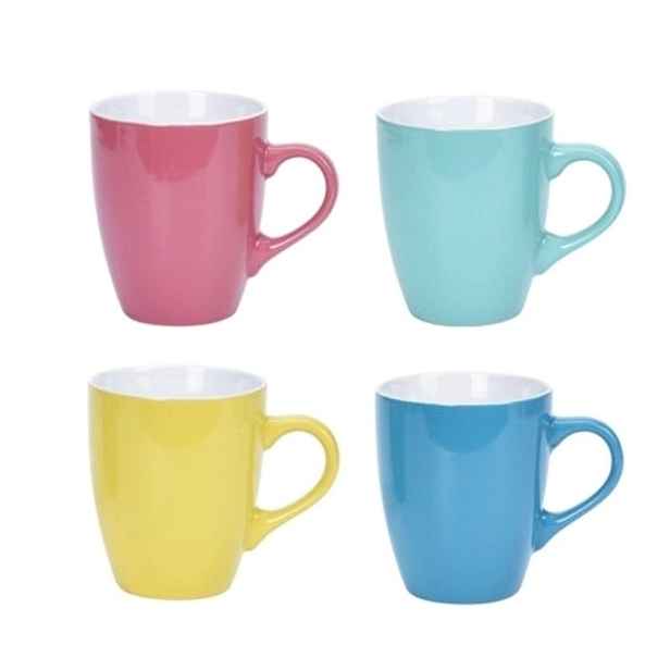 EXCELLENT HOUSEWARE Hrnek sada 4 ks kamenina 340 ml KO-Q96000190