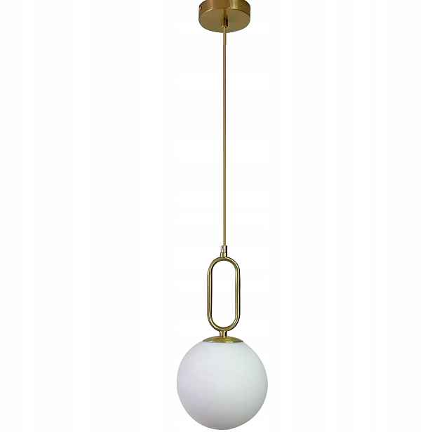 Závěsná Stropní Lampa Lustr Koule zlatá Moderní Led E27