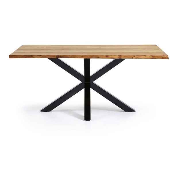 Jídelní stůl s deskou v dubovém dekoru 90x160 cm Argo – Kave Home