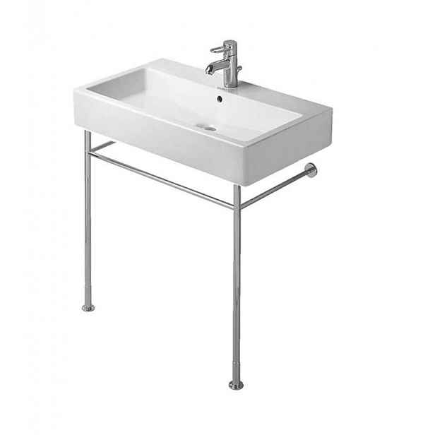 Duravit Vero - Kovový podstavec pro umyvadlo, chrom 0030751000