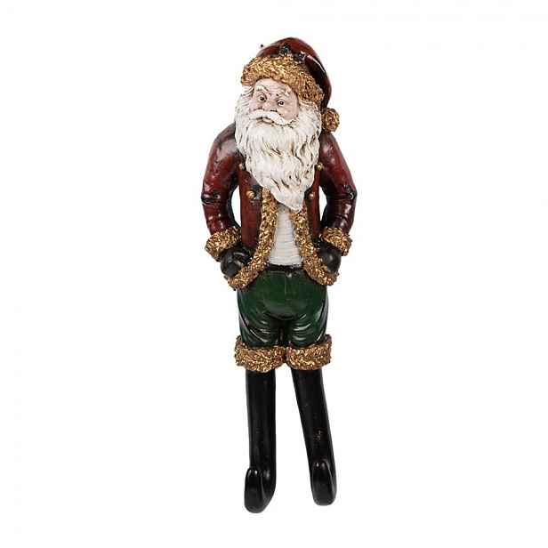 Vánoční dekorace figurka Santa Claus - 13*7*39 cm Clayre & Eef