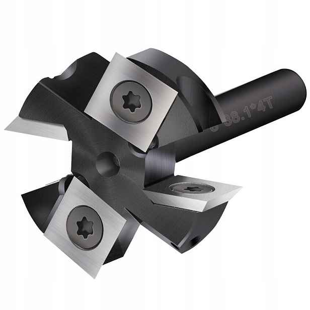 8MM desky 4 zuby Fréza Pro Plánování Ploch 38MM Úchop 8mm*38.1*60L*4T