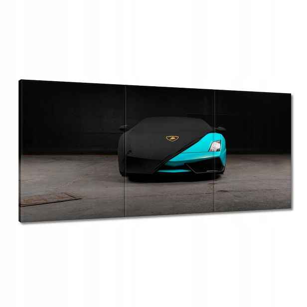 Obrazy 120x60 Tyrkysové sportovní auto