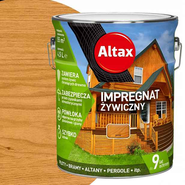 Altax Impregnát pryskyřičný 4,5L Pinia