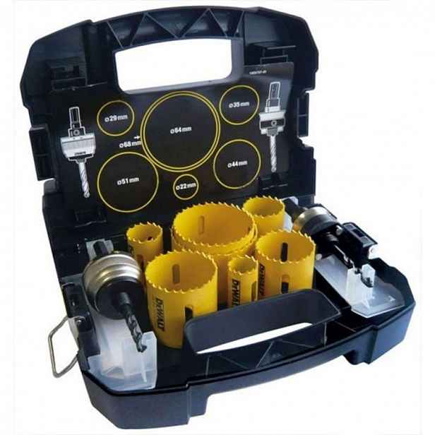 DeWALT - 11dílná sada pilových děrovek DT90353