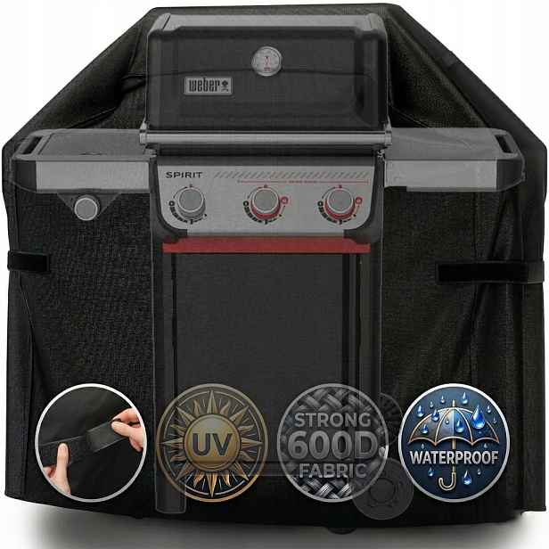 Prémiový obal pro Weber Spirit E-335: voděodolný, Uv ochrana