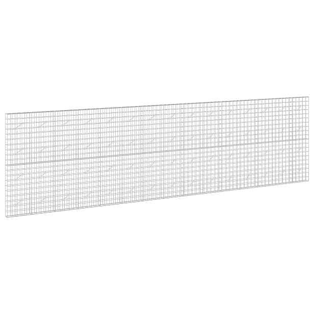 vidaXL Gabion s drátem 5 mm a síťkou 10x10 cm 750x10x200 cm
