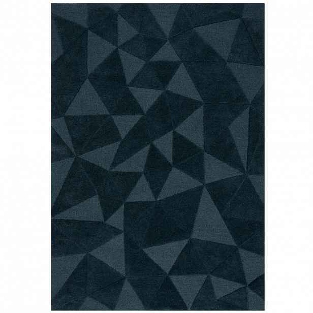 Flair Rugs VLNĚNÝ KOBEREC, 120/170 cm modrá