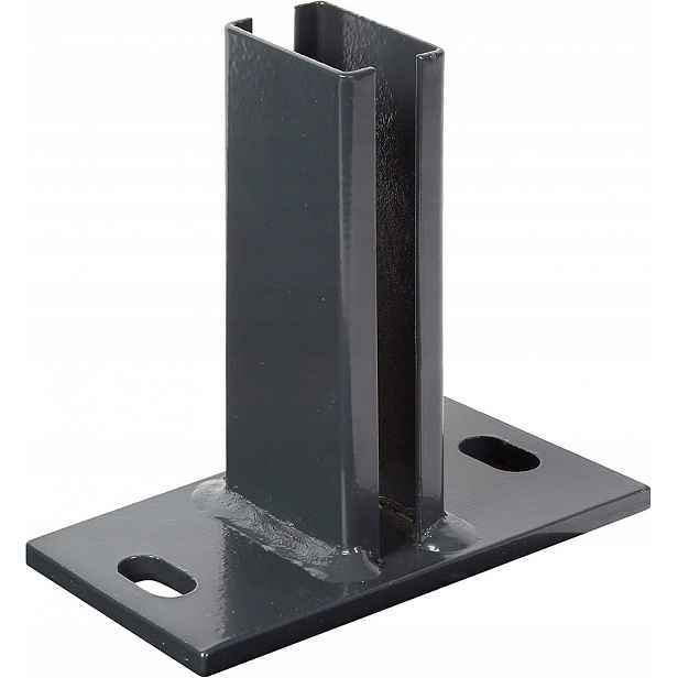 Alberts 686987 Držák sloupků 150 x 80 mm, antracit Ral 7016, pozinkovaný