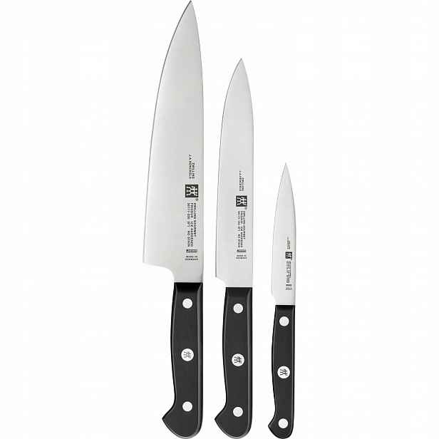 Sada 3 nožů Zwilling Gourmet šéfa 20 uzenin 16 zelenina 10 cm