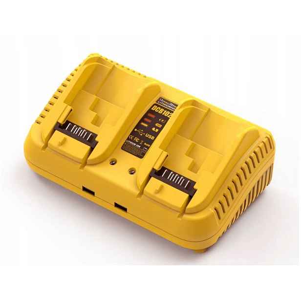 DCB102 Dewalt Lithiová Akumulátorová Nabíječka DCB203 DCB204 DCB118 2x Usb