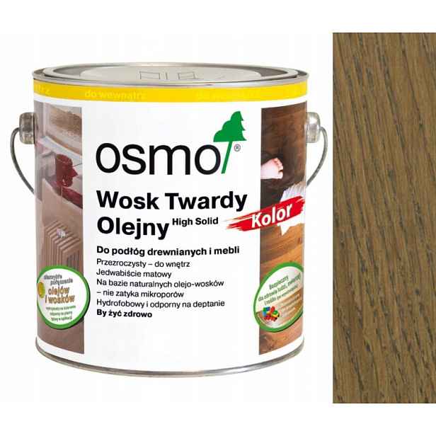 Osmo Tvrdý Vosk Olejový 2.5 l terra 3073