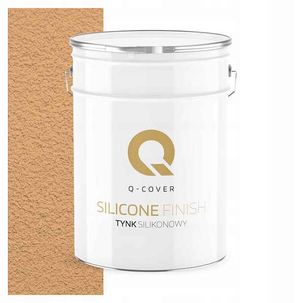 Silikonová Fasádní Omítka Broskvová F585 15KG Granulace 2.0mm