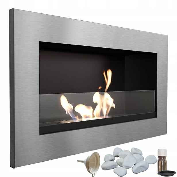 Závěsný biokrb Kratki 64 x 37 x 14,4 cm černý