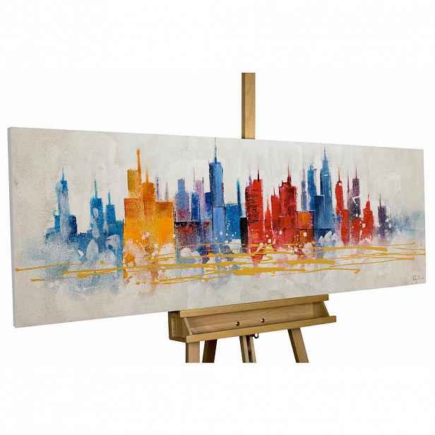 KUNSTLOFT OLEJOMALBA 150/50 cm, Město a architektura