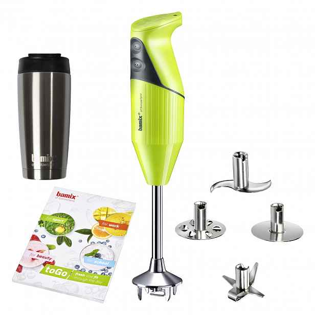 Bamix Tyčový mixér ToGo, 200 W, limetková 1011.105
