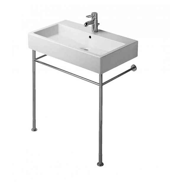 Duravit Vero - Kovový podstavec pro umyvadlo, chrom 0030661000