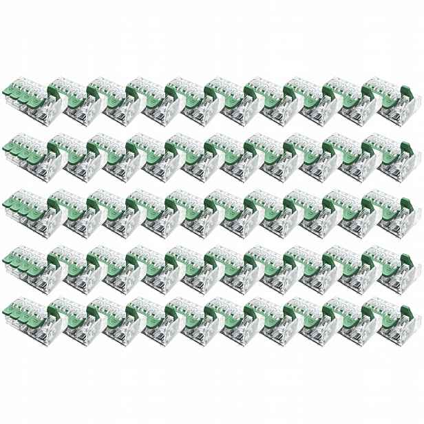 Edo Technic Rychlospojka pro všechny kabely 5x0,2-4 mm² EDO415 50 Ks