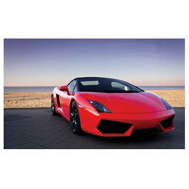 Fototapeta Auto Červené Sportovní Auto 416x254