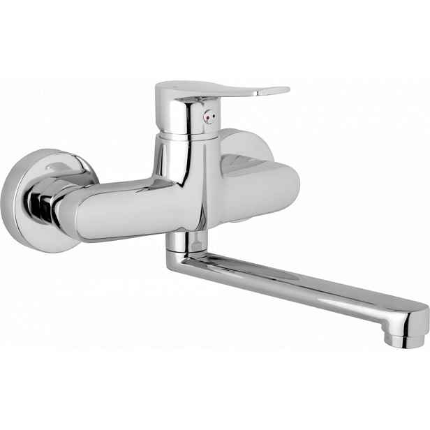 JB Sanitary Nástěnná dřezová a umyvadlová baterie DOKA 150 mm, ramínko 200 mm K10 35 00