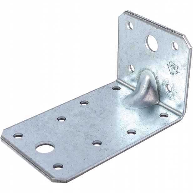 Tesařský úhelník spojovací s prolisem 90x50x55 x 2 mm KP3/2 50 ks