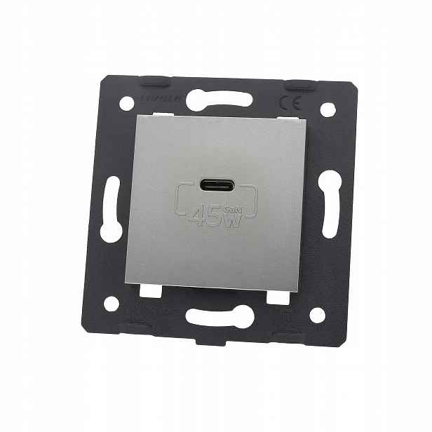 Vložka Nabíječky Gan 45W Usb Stříbrná Livolo