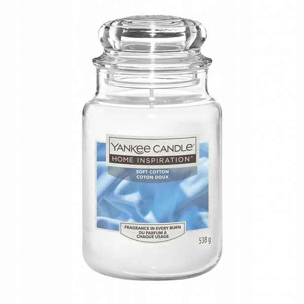 Yankee Candle Vonná svíčka Soft Cotton 538 g