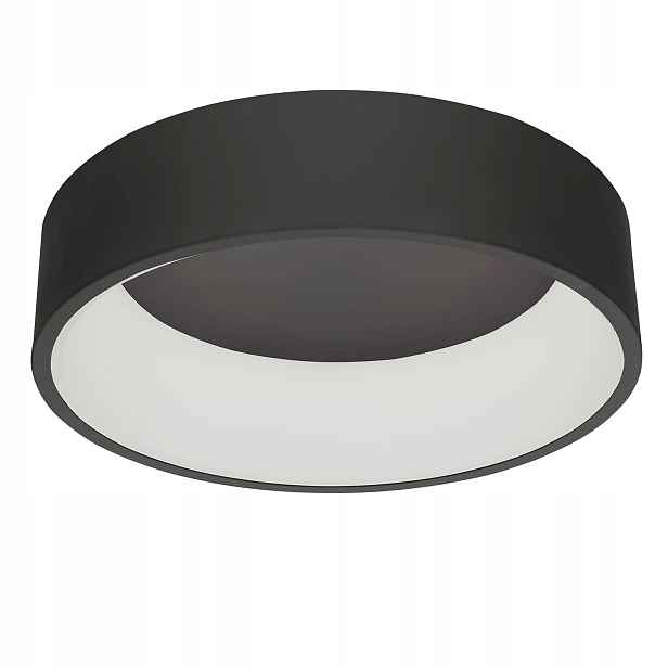 Stropní svítidlo stropní svítidlo Led černá bílá kulatá 45 cm teplé světlo Italux