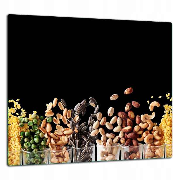 Skleněná Ochranná Deska Panel Lepidlo 65x60 Koření