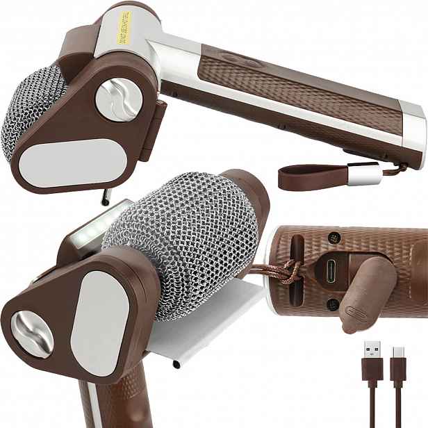 Elektrický kartáč na čištění roštu Led Bez Štětin SUS304 Usb