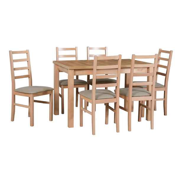 Jídelní set STRAKOŠ 1+6 MA V a N VIII