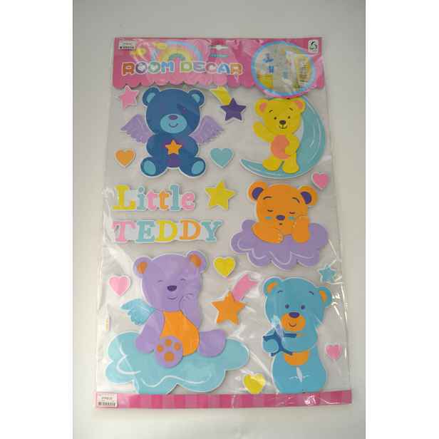 PROHOME - Nálepky na stěnu LITTLE TEDDY