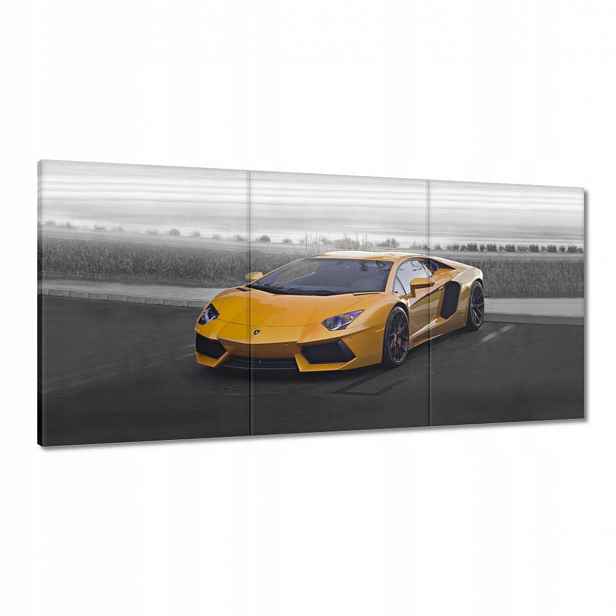 Obrazy 120x60 Oranžové auto
