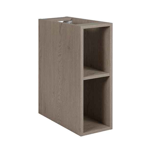 Elvisia Regál do koupelny SIMPLE dark oak