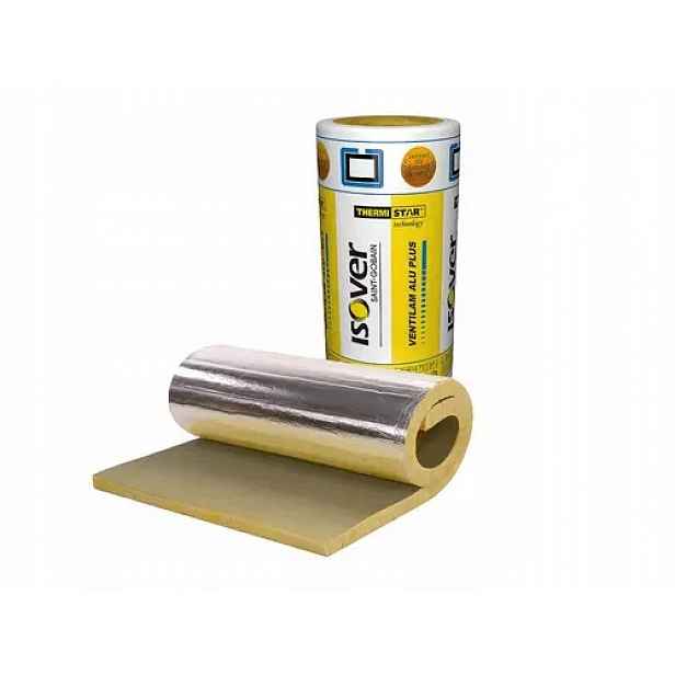 Izolační vlna s fólií isover Ventilam Alu Plus samolepicí 30 mm/8 m²