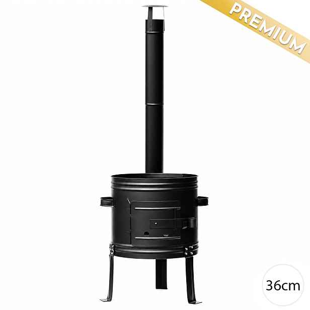 Perfect Home Železná kotlina 36cm PREMIUM 1mm, 2636